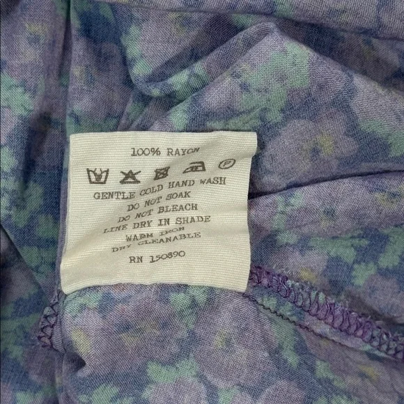 Vintage Spell Wildflower Mini Dress Size Medium - Picture 11 of 15